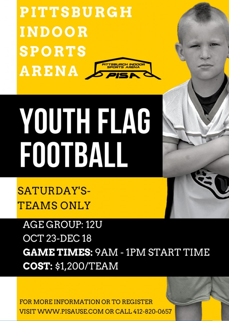 Youth Flag Football Leagues at PISA